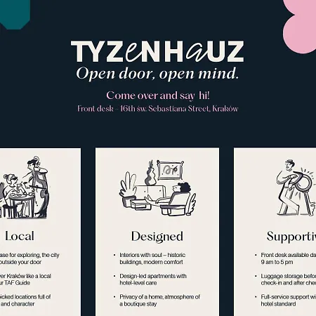 Smolensk By Tyzenhauz Apartman Krakkó